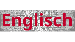 Eine Wortwolke für die Sprache Englisch, die auf einem Korpus veröffentlichter Aufsätze von Kolleg*innen aus dem Arbeitsbereich sowie teils aus Hausarbeiten und Abschlussarbeiten. Die Größe eines Worts entspricht dabei der Häufigkeit des Wortes im Korpus - je größer es ist, desto häufiger kommt es vor.